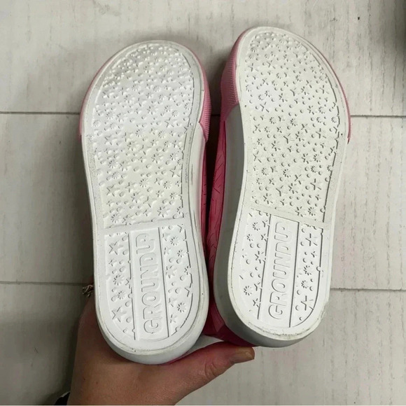 NWOT Rare Limited Edition Ground Up Barbie Girls 4 High Top Zip Canvas Sneaker - Picture 11 of 11